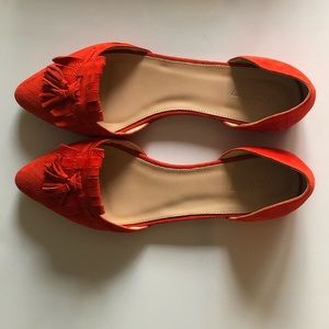 NWOT- J. Crew red flats women’s size 9.5